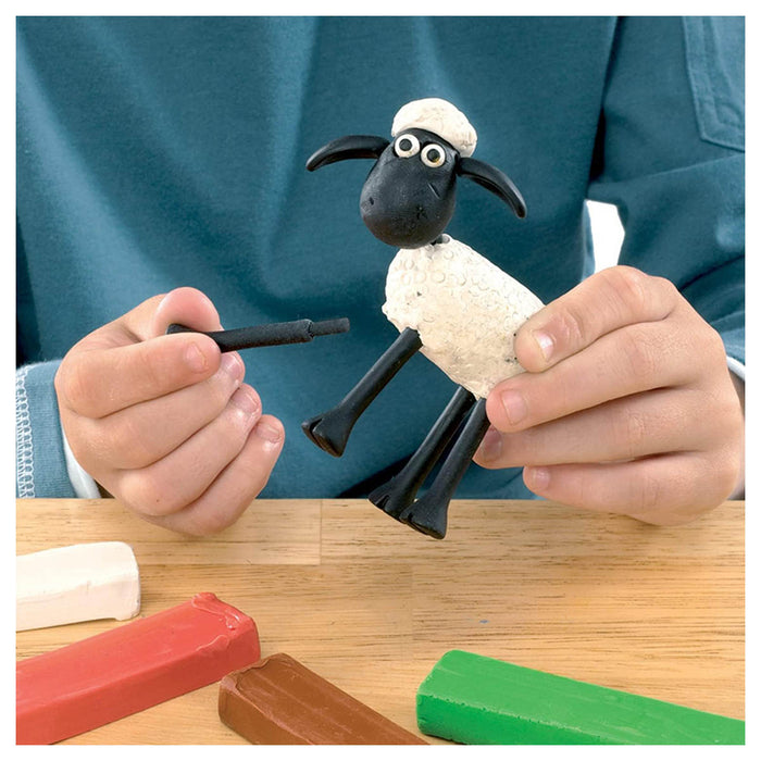 Plasticine Shaun The Sheep Model Maker Farmyard Fun Kit