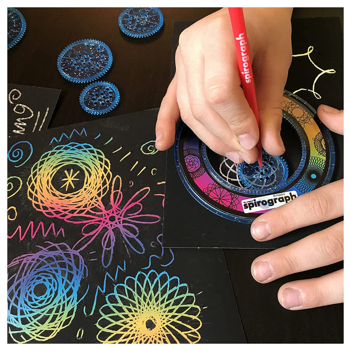 Spirograph Scratch & Shimmer Drawing Set