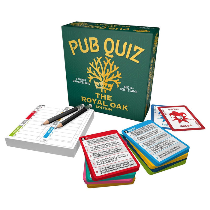 thumbnail interactive-video image 1 of Cheatwell Games Pub Quiz Party Game – Trivia Night In A Box! (Model 14067 / 14555) For 2+ Players 1 of 5