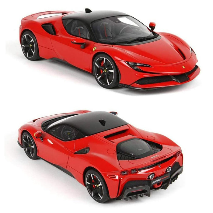 1:43 Ferrari SF90 Stradale Race & Play Diecast Model Car - Collectible