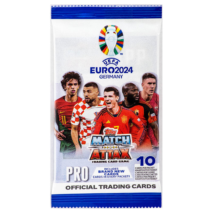EURO 2024 Match Attax Premium Pack (10 Cards) — Booghe