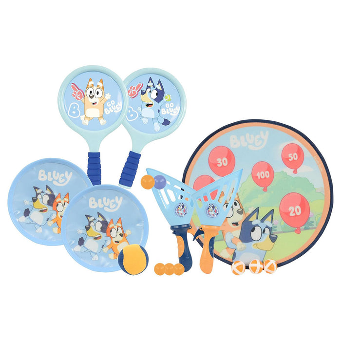 Bluey Bumper Box 4-in-1 Garden Games Set