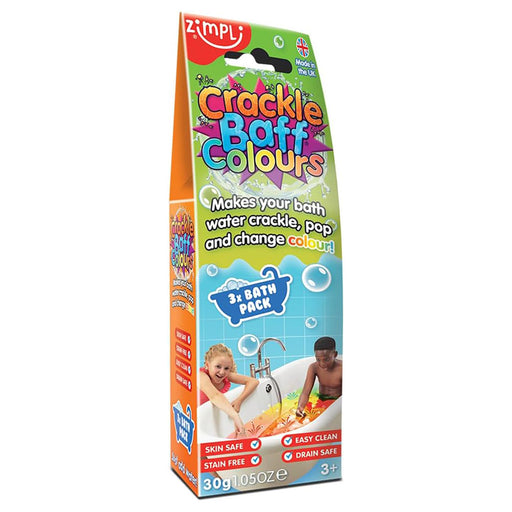 Crackle Baff Colours Bath Bombs (3 Pack) 
