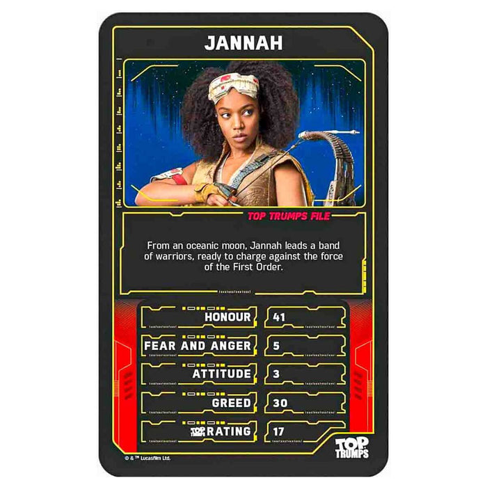 Star Wars: The Rise Of Skywalker Top Trumps Specials Card Game