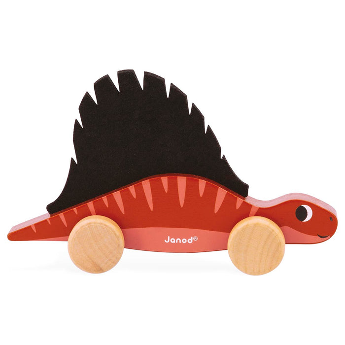 Janod Push-Along Dinos Toy (styles vary)