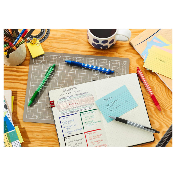 STABILO pointball colorful Ultramarine Ballpoint Pen with Blue Ink