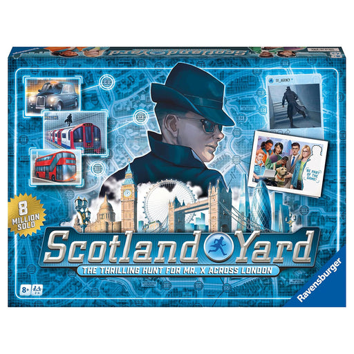 Scotland Yard: The Thrilling Hunt for Mr. X Across London Board Game