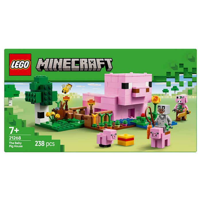 LEGO Minecraft The Baby Pig House Building Set