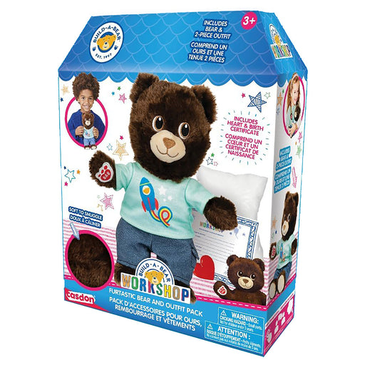 Toy Build-a-Bear Workshop Furtastic Bear and Outfit Pack Syle 1