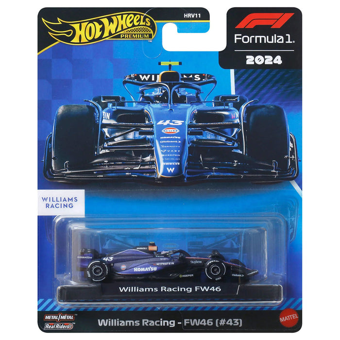 Hot Wheels F1 2024 Willam Racing - FW46 Car (#43)