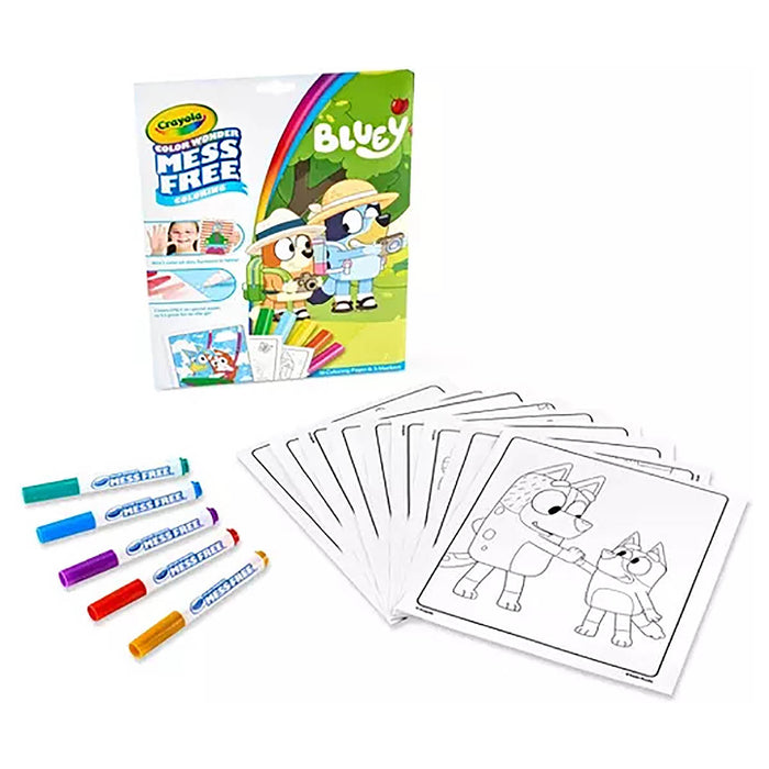 Crayola Color Wonder Mess Free Colouring Bluey