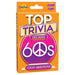 Top Trivia Decades 60s Card Game