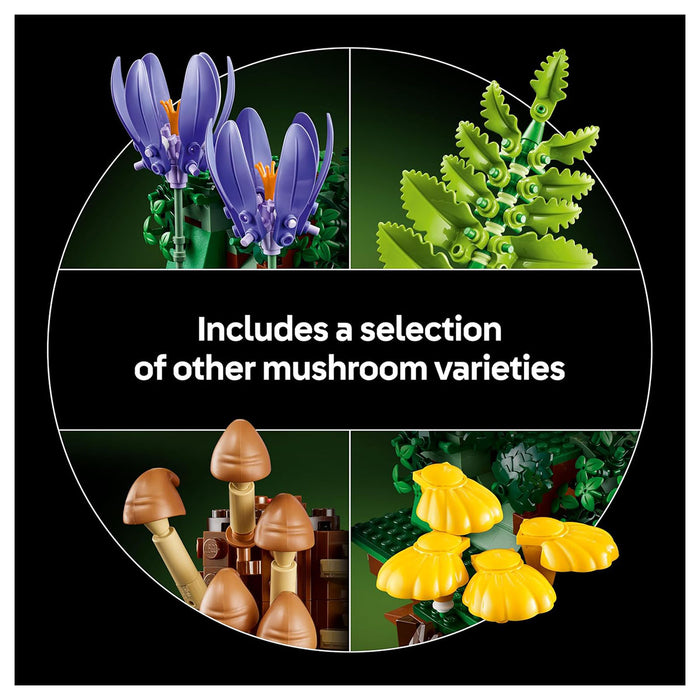 LEGO Botanicals Woodland Mushrooms Building Set