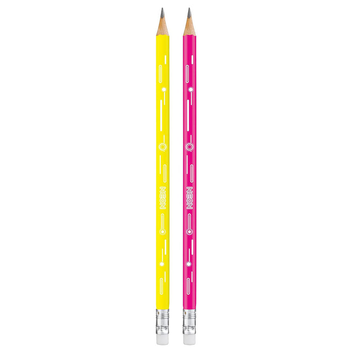 Maped Neon Stationery Set 5 Piece
