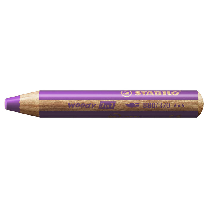 STABILO woody 3-in-1 Multi-Talented Pencils (10 Pack)