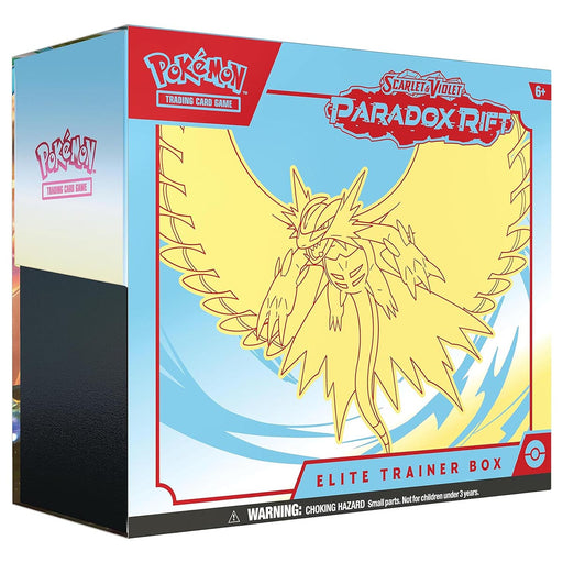 Pokémon Trading Card Game: Scarlet & Violet 4: Paradox Rift Elite Trainer Box (Roaring Moon)
