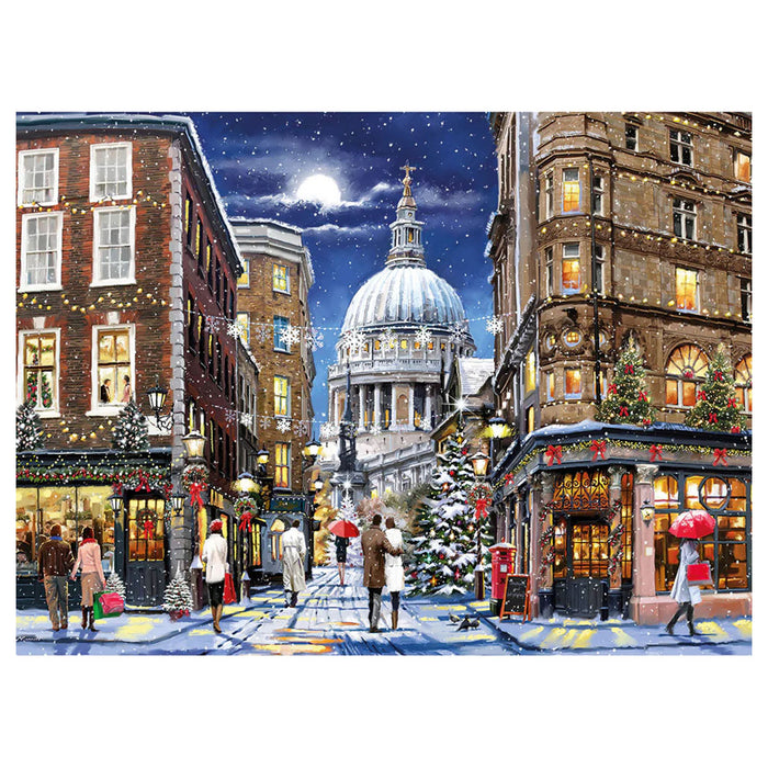 Gibsons St Paul's at Christmas 1000 Piece Jigsaw Puzzle