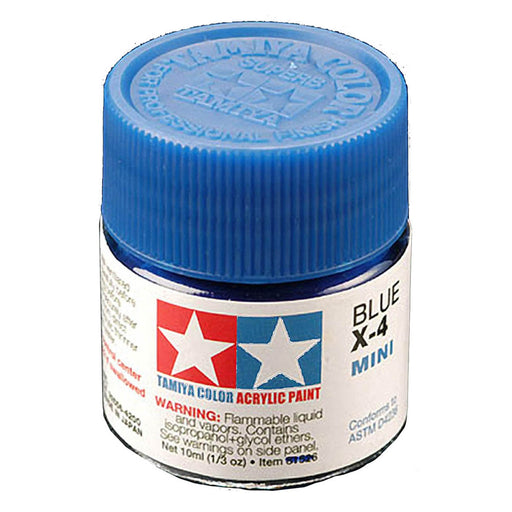 Tamiya Color Acrylic Paint Mini X-4 Blue