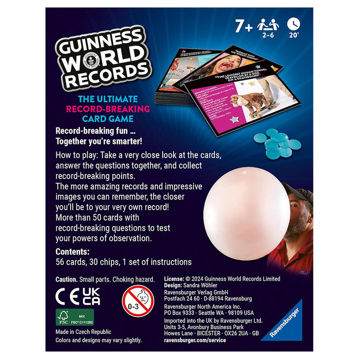 Guinness World Records Card Game