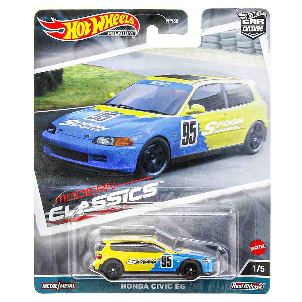 Hot Wheels Car Culture: Modern Classics: Honda Civic EG (1/5) — Booghe