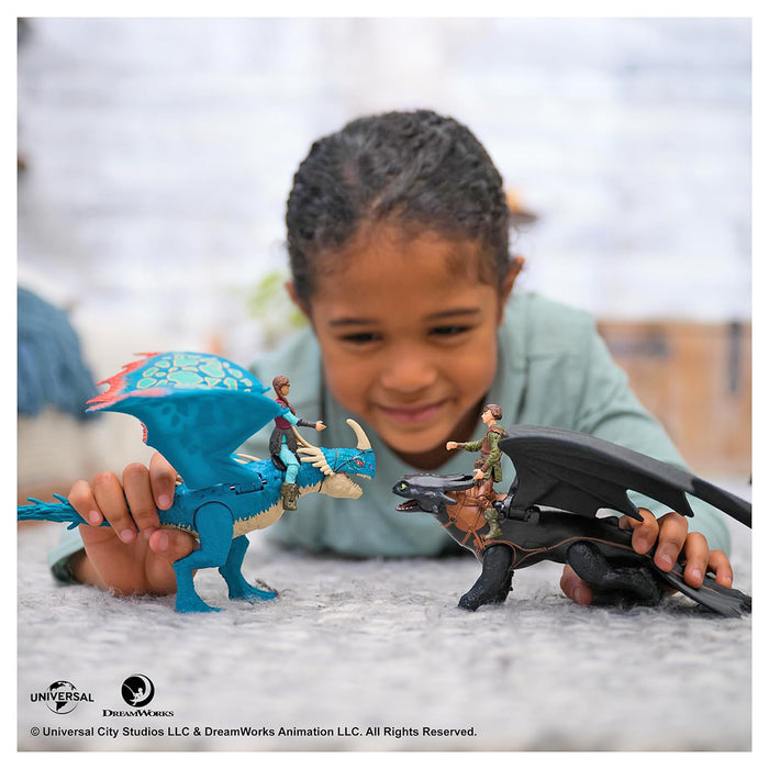 How to Train Your Dragon: Deadly Nadder & Astrid Figures