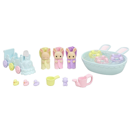 Sylvanian Familes Triplets Baby Bathtime Set