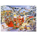 Ravensburger Christmas Market & Santa's Christmas Supper 2 x 500 Piece Jigsaw Puzzles