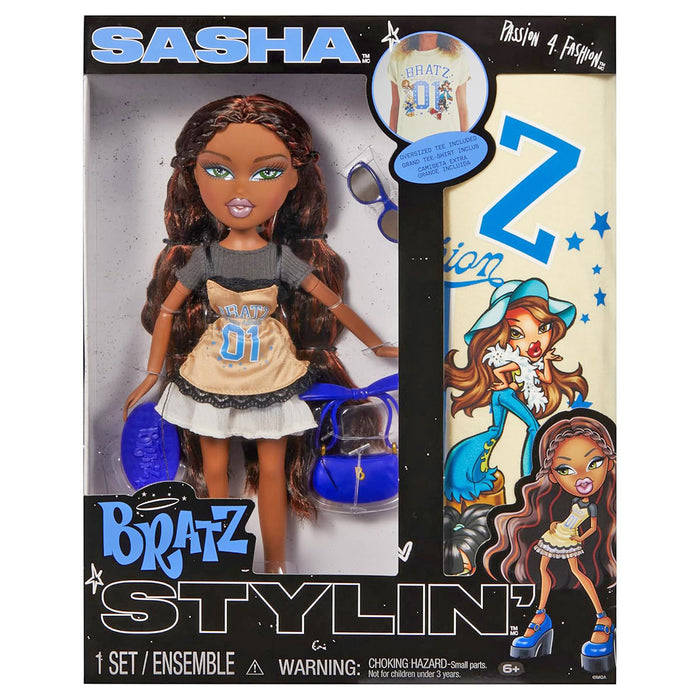 Bratz Stylin' Sasha Doll with T-Shirt