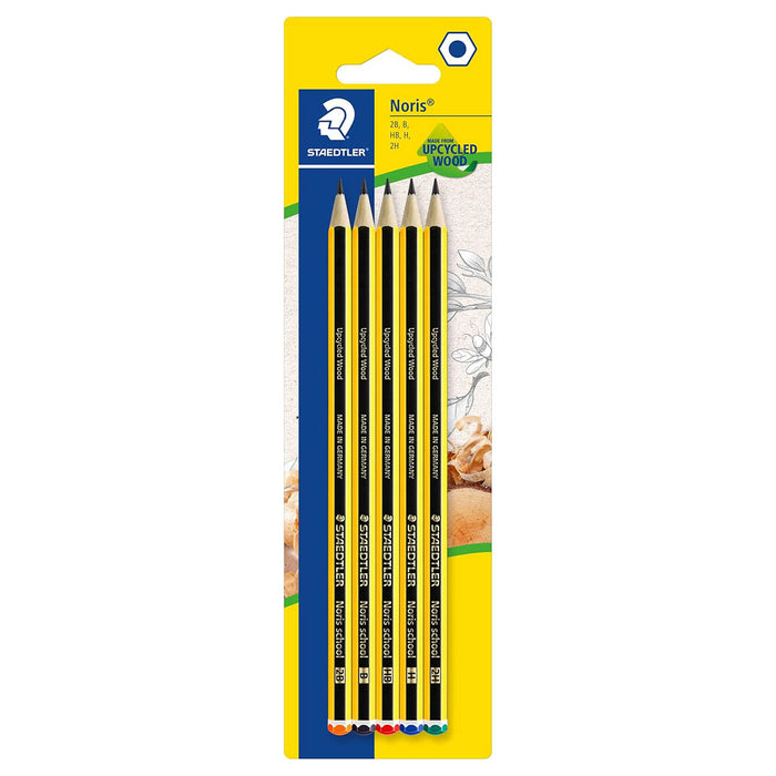 Potlood Staedtler Noris 120 blister à 5 hardheden Potlood Staedtler Noris 120 blister à 5 hardheden