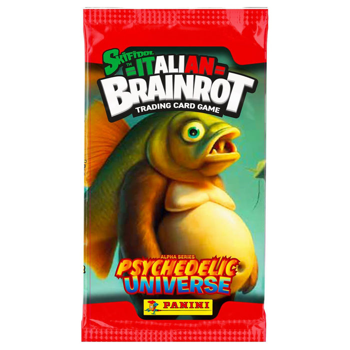 Panini Skifidol Italian Brainrot Trading Card Game Psychedelic Universe Starter Pack