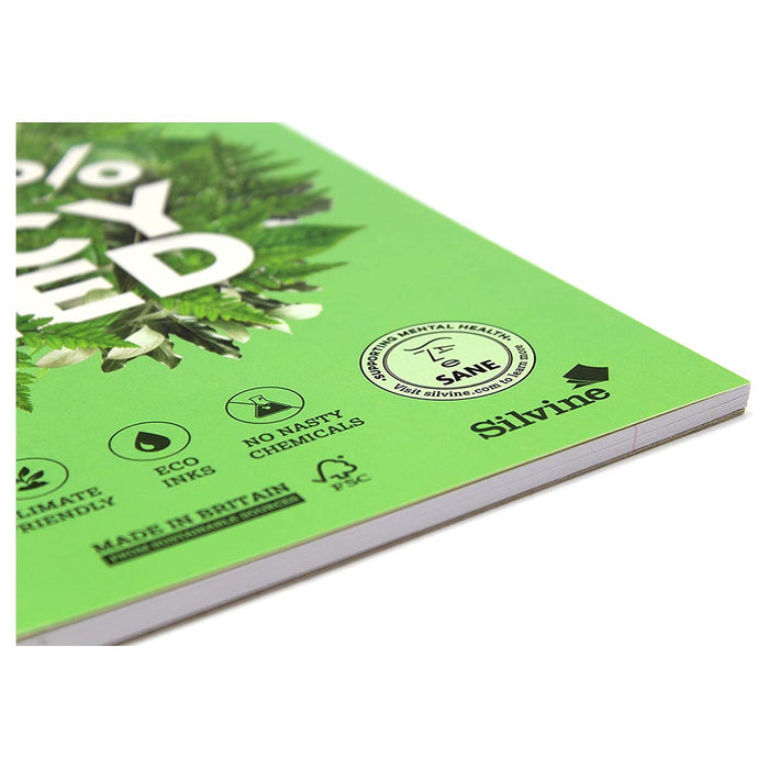 Silvine A4+ 100% Recycled Notebook 120 Pages Ruled