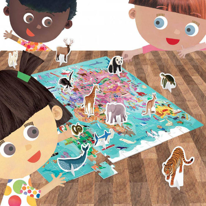 Headu World Tour Giant Puzzle