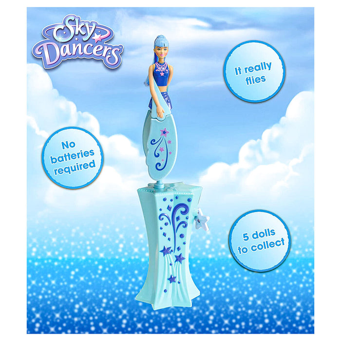 Sky Dancers Sapphire Sparkle Flying Doll