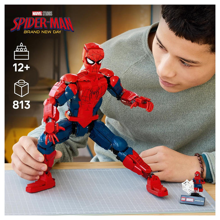 LEGO Marvel Spider-Man Hero Figure Building Set