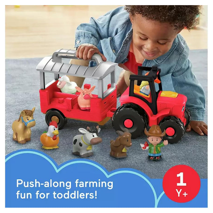 Fisher-Price Little People Caring for Animals Tractor Gift Set