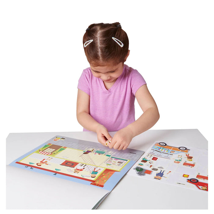 Melissa & Doug Reusable Sticker Pad My Town 