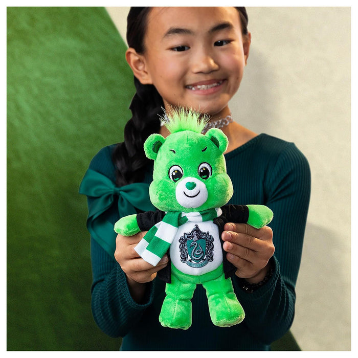 Care Bears x Harry Potter Slytherin House Good Luck Bear 22cm Plush