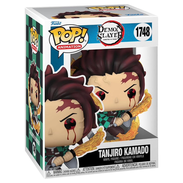 Funko Pop! Animation: Demon Slayer: Tanjiro Kamado (Sun Breathing) Vinyl Figure #1748