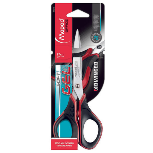 Maped 21 cm Advanced Gel Asymmetrical Scissors