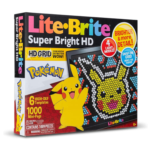 Lite Brite Super Bright HD Pokémon Set