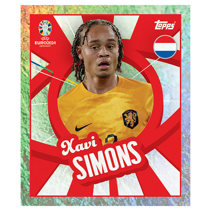 Topps Official Euro 2024 Sticker Collection - Mega Eco Pack