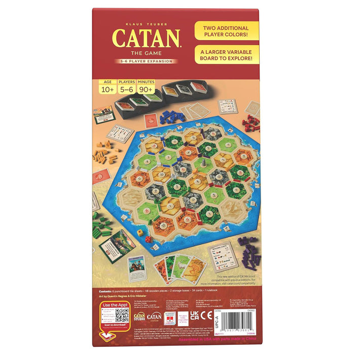 Catan The Game 6th Edition 5-6 Player Expansion