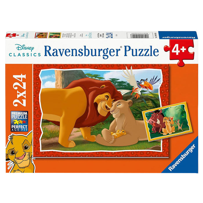 Ravensburger Disney The Lion King 2 x 24 Piece Jigsaw Puzzles
