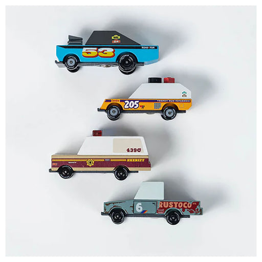 CandyCar Toons Rust Patrol 4-Car Assortment Pack