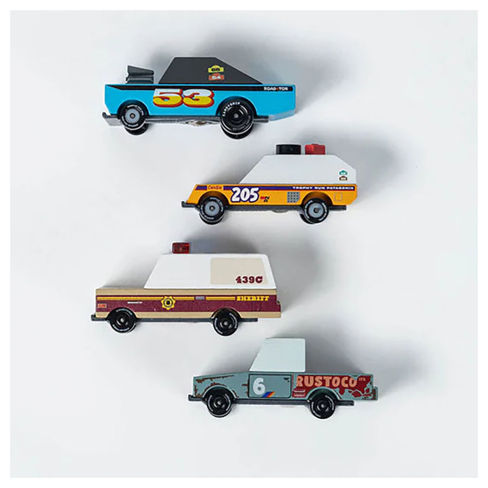 CandyCar Toons Rust Patrol 4-Car Assortment Pack