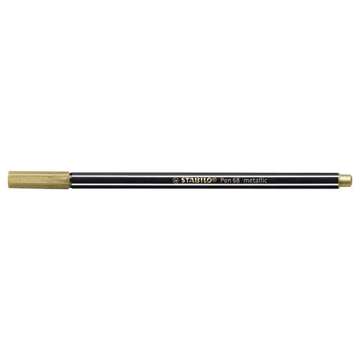 STABILO Pen 68 metallic Gold & Silver Pens (2 Pack)