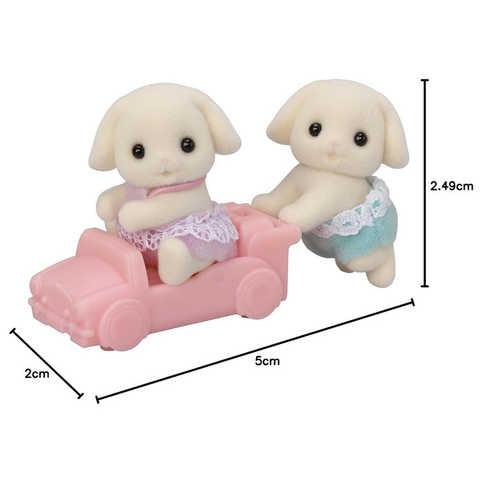 Sylvanian Families Flora Rabbit Twins Set