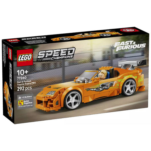 LEGO Speed Champions Fast & Furious Toyota Supra MK4 Car Building Set