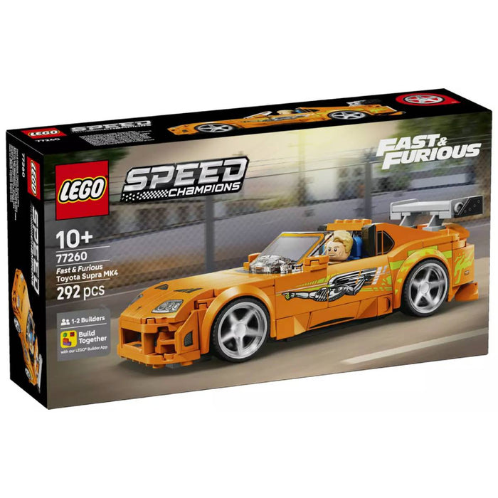 LEGO Speed Champions Fast & Furious Toyota Supra MK4 Car Building Set