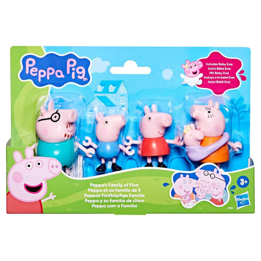 Peppa Pig Peppa's Family of Five Figures